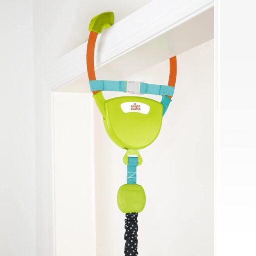 Bright Starts Bounce 'N Spring Deluxe Door Jumper, Blue - Image 7