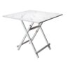 Foldable Solid Wooden Coffee Table and Computer desk for Home