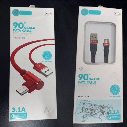 YUGAO X-14 Indestructible 360 Twist Nylon Braided Fast Charging + Data Sync Type C USB Data Cable (Red) - Image 5