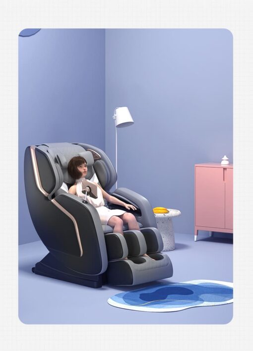 StarAndDaisy Royal Dream Automatic Body Scan Full Body 3D Massage Chair with Zero gravity (Grey | JR-Q8-5) - Image 3