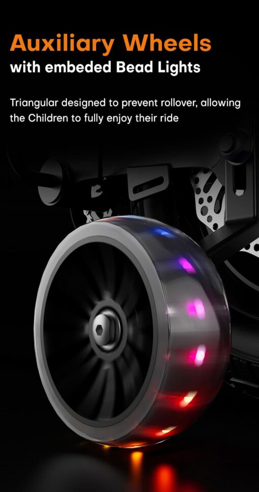 StarAndDaisy Skillmax 16 inch Cycle for Kids with support wheel for kids - Magnesium alloy frame, light weight, high stability (Pink) - Image 6
