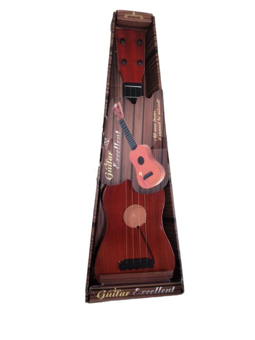 Acoustic Guitar 4-String / Musical Instrument / Mini Guitar Toy (24 Inch) Plastic (Pack of 1)