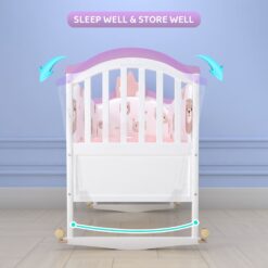 Baby Wooden Cot Bed