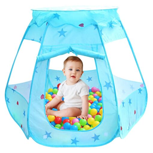 Blue STar Pop-Up Tent (Absorted Colour And Prints) - Image 3