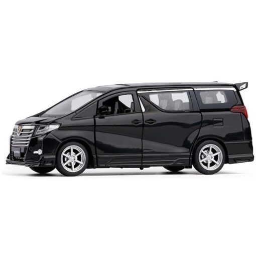XLG 1:24 Diecast Metal Model Cars Light Pullback Scale Model Cars (Toyota Alphard MPV | M923O-1) - Image 5
