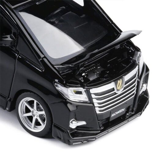 XLG 1:24 Diecast Metal Model Cars Light Pullback Scale Model Cars (Toyota Alphard MPV | M923O-1) - Image 6