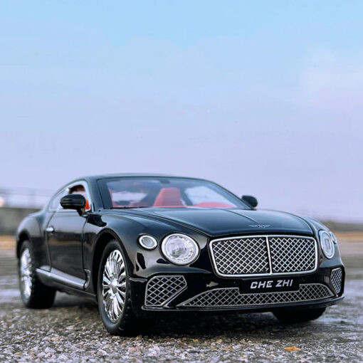 XLG 1:24 Diecast Metal Model Cars Light Pullback Scale Model Cars (Bentley Continental GT | M929J-1) - Image 6