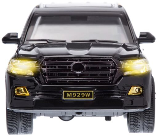 XLG 1:24 Diecast Metal Model Cars Light Pullback Scale Model Cars (Prado | M929W-1) - Image 4