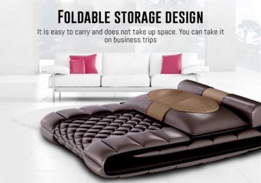 4D Massage Mattress - Kneading Heating and  Neck, Shoulder And Waist Massager (Grey) - StarAndDaisy - Image 17