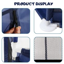 part of safety fence