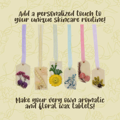 Kalakaram DIY Botanical Aroma Wax Tablet Kit - Image 2