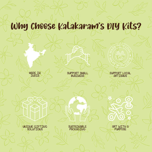 Kalakaram DIY Botanical Aroma Wax Tablet Kit - Image 6