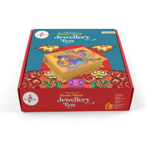 Kalakaram Kerala Mural Jewellery Box DIY Activity Box