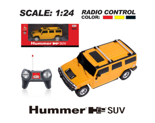 Road Burner L-Series Remote Control Hummer H2 SUV for Kids Adventure