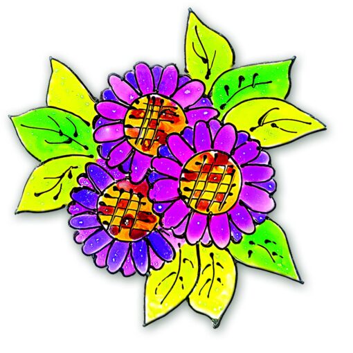 Toykraftt Glass Painted Window Suncatchers - Image 8