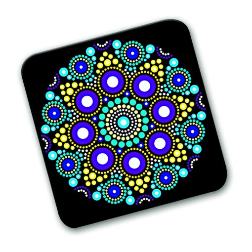 Toykraftt Dot Mandala Table Coasters - Image 2