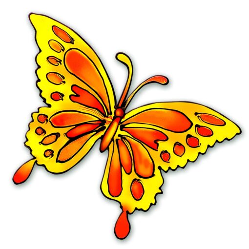 Toykraftt Glass Painted Window Suncatchers - Image 2