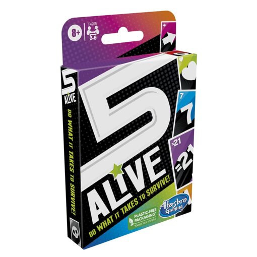 5 Alive Card Game - Hasbro Gaming 5 Alive Card Game - Fast-Paced Kids - Image 7