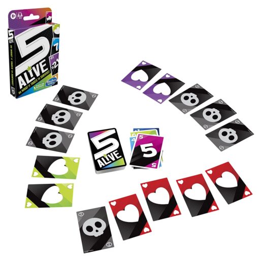 5 Alive Card Game - Hasbro Gaming 5 Alive Card Game - Fast-Paced Kids - Image 2