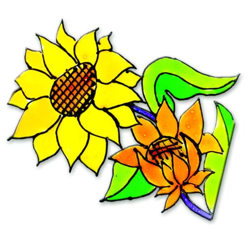 Toykraftt Glass Painted Window Suncatchers - Image 4