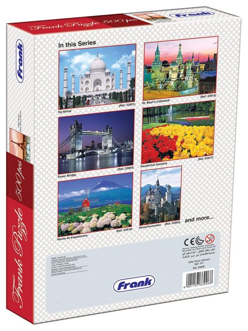 Frank Eiffel Tower Puzzle 500 Pcs 33906 - Image 5