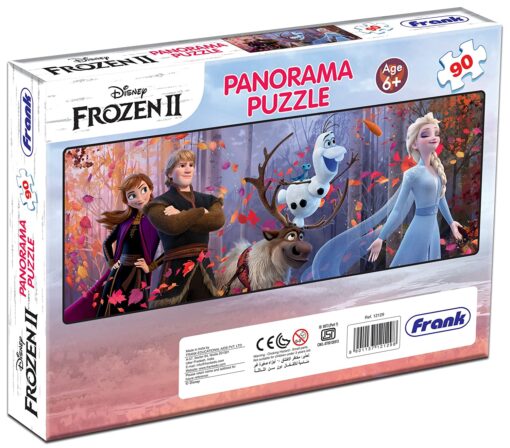 Frank Frozen 2 Panorama Puzzle 90 Pcs 12129 - Image 5