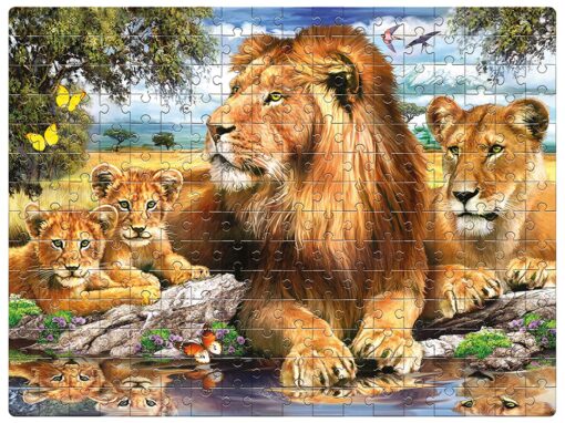 Frank Lion Family Puzzle 250 Pcs 34504 - Image 2