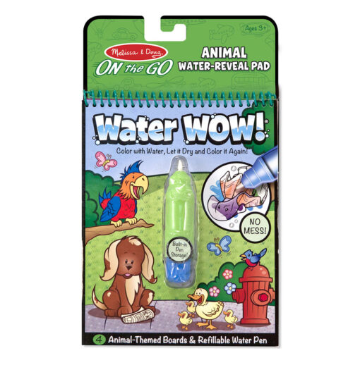 Melissa & Doug Water Wow Coloring Book Animals