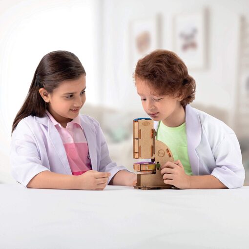 Microscope Toy for Kids - Educational and Construction Activity Game Age 8 to 14 - Image 5