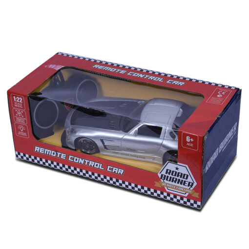 Road Burner Extreme - Remote Control Racing Car for Kids (Silver) - Image 5