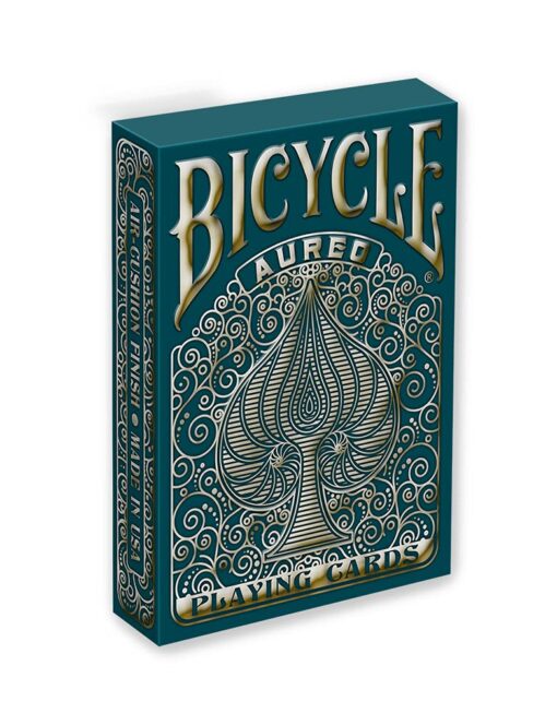 Bicycle Aureo Playing Cards - Premium quality plastic playing cards for games Made In USA - Image 2
