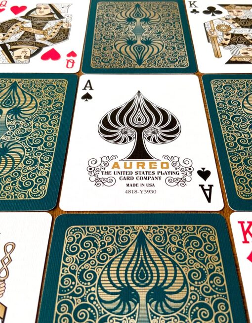 Bicycle Aureo Playing Cards - Premium quality plastic playing cards for games Made In USA - Image 7