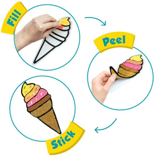 Imagimake Clay Stickers Ice Cream - Image 3