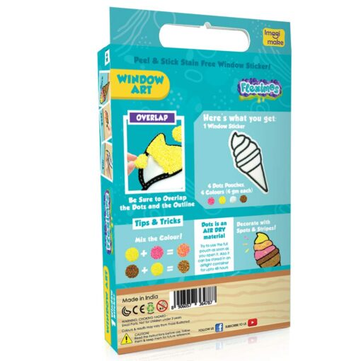 Imagimake Clay Stickers Ice Cream - Image 5