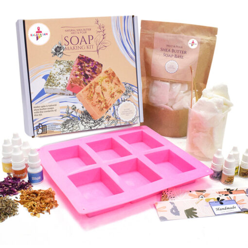 Melt & Pour Natural Shea Butter Soap Making Kit