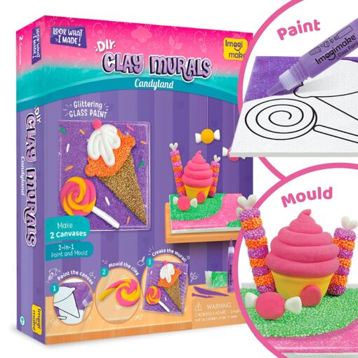 Imagimake Clay Murals - Candyland