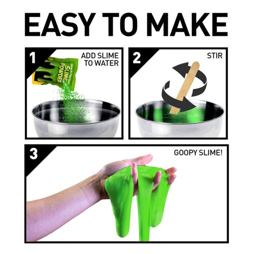 National Geographic Slime Lab Neon Yellow - Image 3
