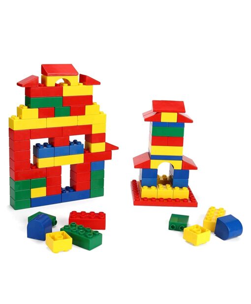 Peacock Kinder Blocks PVC Bag-75 Piece - Image 3