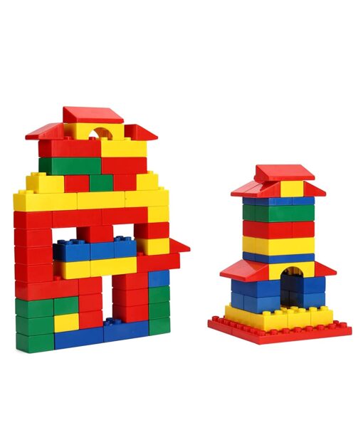 Peacock Kinder Blocks PVC Bag-100 Piece - Image 3