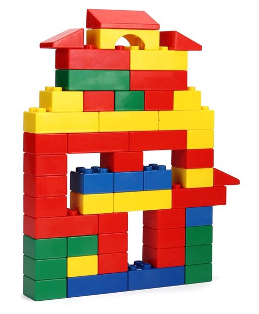 Peacock Kinder Blocks PVC Bag-100 Piece - Image 4