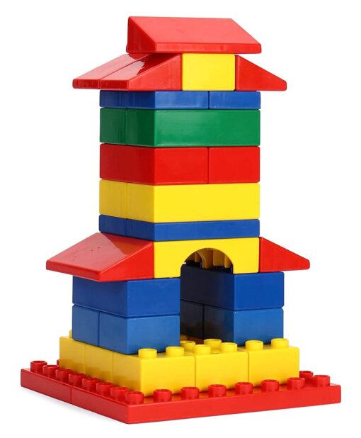 Peacock Kinder Blocks PVC Bag-75 Piece - Image 5