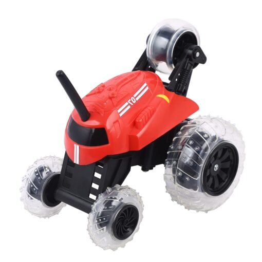 Sharper Image Thunder Tumbler Stunt Wireless Remote Controlled Car 360° Rotating High Speed Off Road Top Brand in USA Red Color RC Car for Kids 6 Years+ Birthday Gift Outdoor All Terrain - Image 3