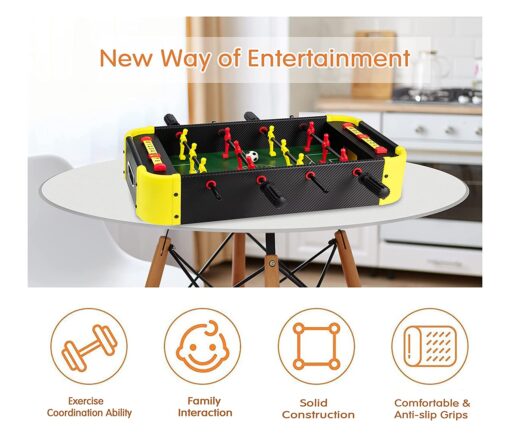 itoys Football Foosball Tabletop Game Multiple Row - Image 4