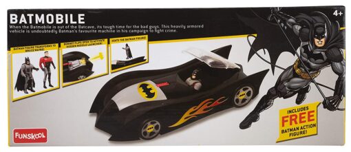 Dc Batmobile Friction Powered Toy Car- Supercar Toy for Kids - Push and Crawling Toys for Boys and Girls (Dc Batmobile) - Image 8