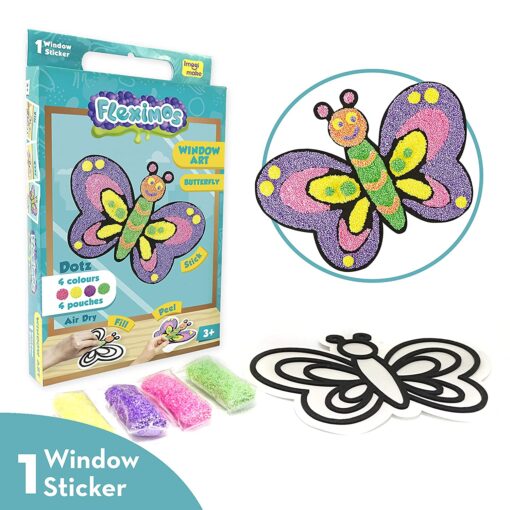 Imagimake Clay Stickers Butterfly