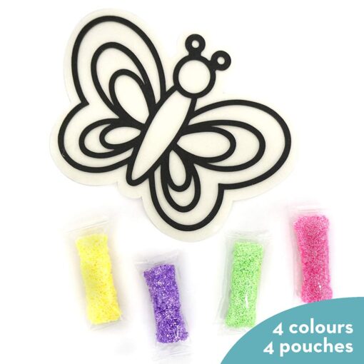 Imagimake Clay Stickers Butterfly - Image 2