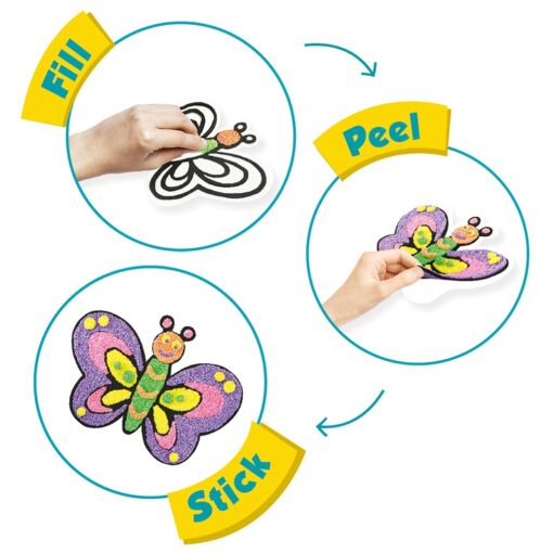 Imagimake Clay Stickers Butterfly - Image 3