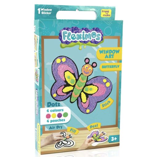 Imagimake Clay Stickers Butterfly - Image 5