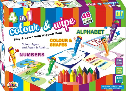 Ekta 4 in 1 Colour & Wipe