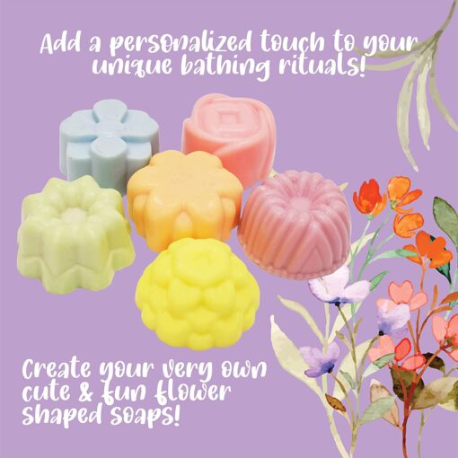 Kalakaram Floral Soap Making Kit - Image 3
